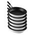 SignatureWares Non Stick Frying Pan, Aluminum, Eclipse Finish, 12" (6-pack)