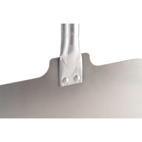 Articles de signature | Pelle à pizza, lame 12" x 12", manche 22", aluminium/bois