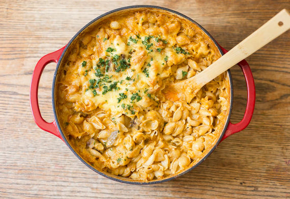 Lodge Dutch Oven, 5.5 qt, Enamel Cast Iron, Red, FINAL SALE