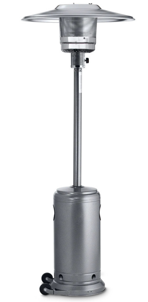 Couronne Vérité | Chauffe-terrasse portatif à dôme avec réflecteur, propane