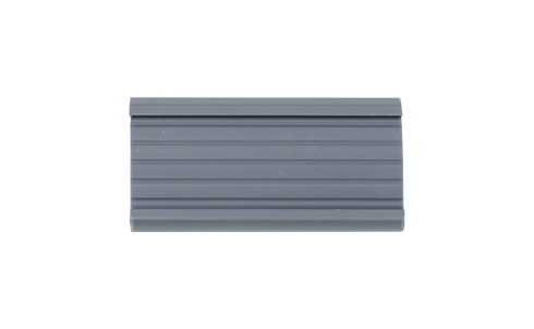 Metro Super Erecta Label Holder, Grey Plastic