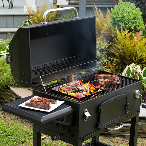 Lodge Grilling Pan with Handles, 12" x 13", Carbon Steel, FINAL SALE