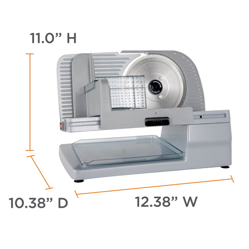 Chef'sChoice Model 615A Electric Food Slicer, Grey, 120V