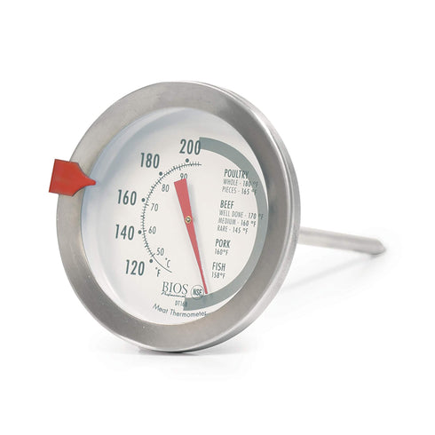 BIOS Dial Meat & Poultry Thermometer, 2.5"