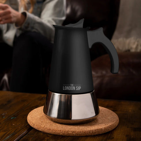 Siroter à Londres | Cafetière expresso sur cuisinière, 10 tasses