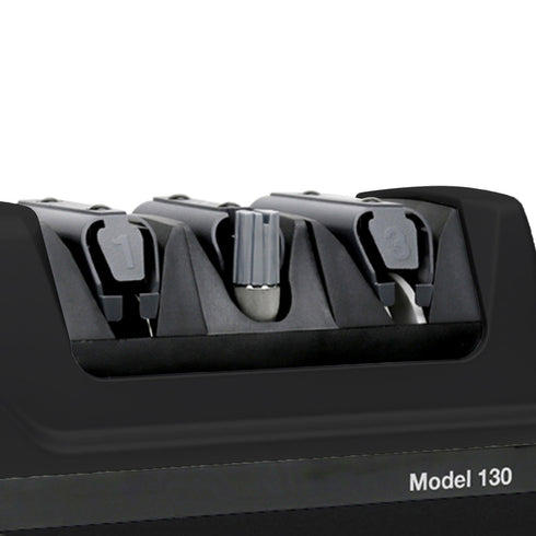 Chef'sChoice Model 130 EdgeSelect Electric Knife Sharpener, 3 Stages, 20 Degree Edges, 120V