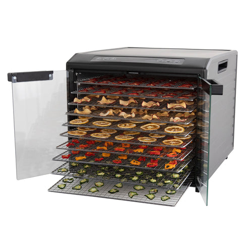 Excalibur DH10SCSS13 Select Series Digital Dehydrator, 10 Trays, Stainless Steel, 120V