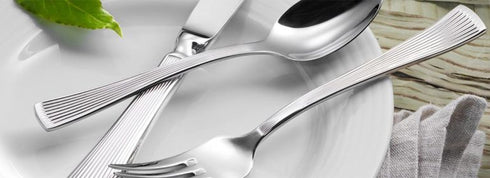 Corby Hall Distinction Dinner Knife, Hollow Handled (12-pack), FINAL SALE