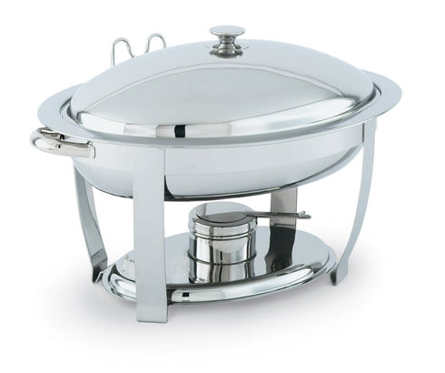 Vollrath Orion Oval Chafer, Lift Off Cover, 6 qt, Stainless Steel, FINAL SALE