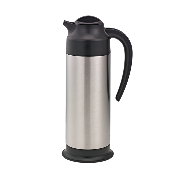 Service Ideas Steelvac Vacuum Insulated Creamer Carafe With Footed Bas 