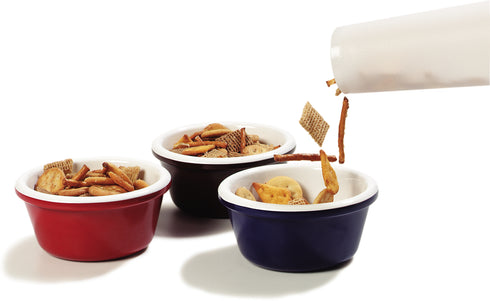 Charles | Stor N' Pour Verseur complet 4 pièces, 32 oz, couleurs assorties