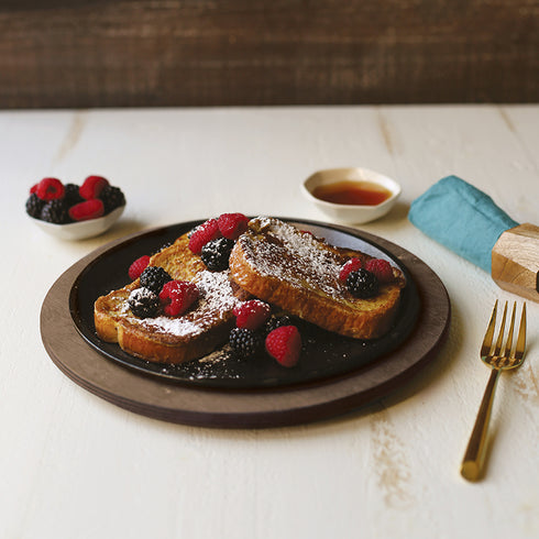 Loge | Sous-couche en bois rond, 7,25 po, noyer