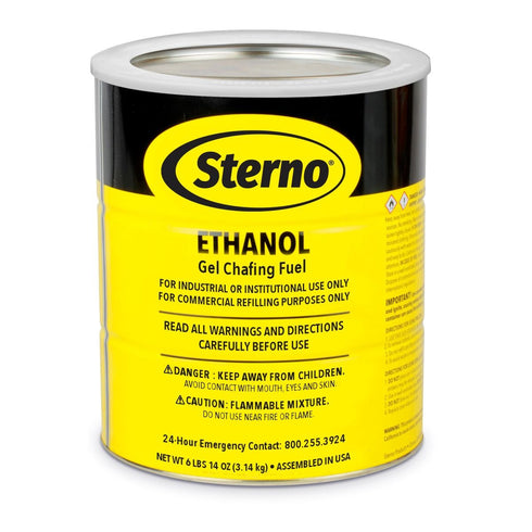 Sterno Ethanol Gel Chafing Fuel, 1 Gal (3-pack)