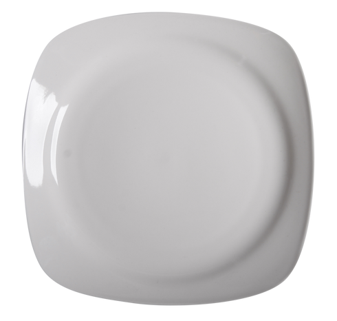 Cameo Square Rim Plate (Rounded Inside) (24-pack)