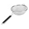 Browne Single Mesh Fine Strainer, Stainless Steel w Plastic Handle