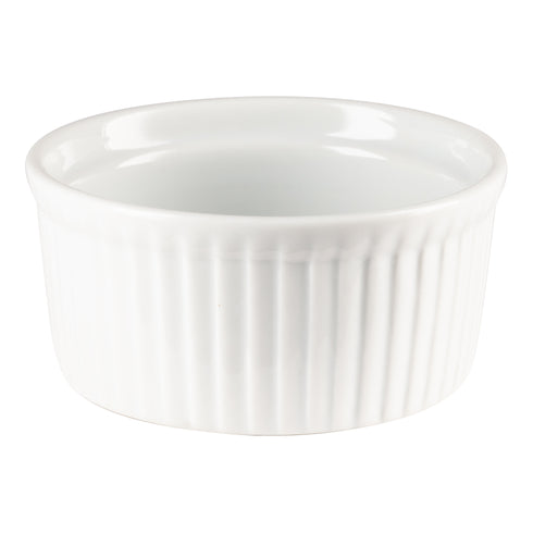 Browne | Ramequin, 4,5 oz, porcelaine blanche (paquet de 12)