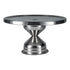 Browne Cake Stand, 12" D x 7" H, Stainless Steel