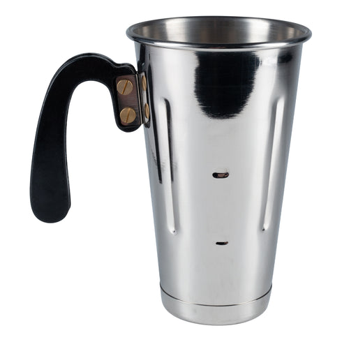 Browne Milkshake/Malt Cup, 30 oz, Stainless Steel
