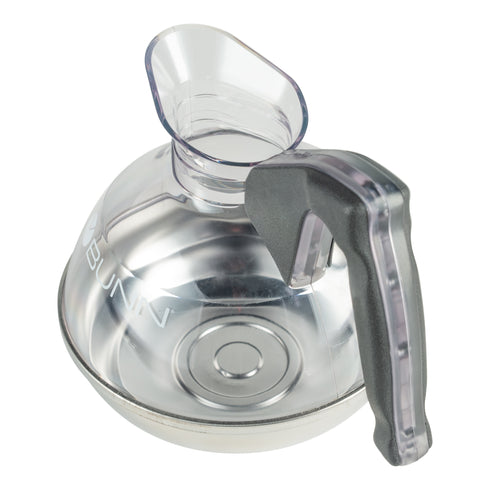 BUNN | Carafe à café, base en acier inoxydable, poignée noire