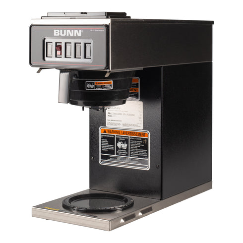 BUNN | Cafetière à profil bas VP17-1 avec 1 réchaud inférieur, 12 tasses