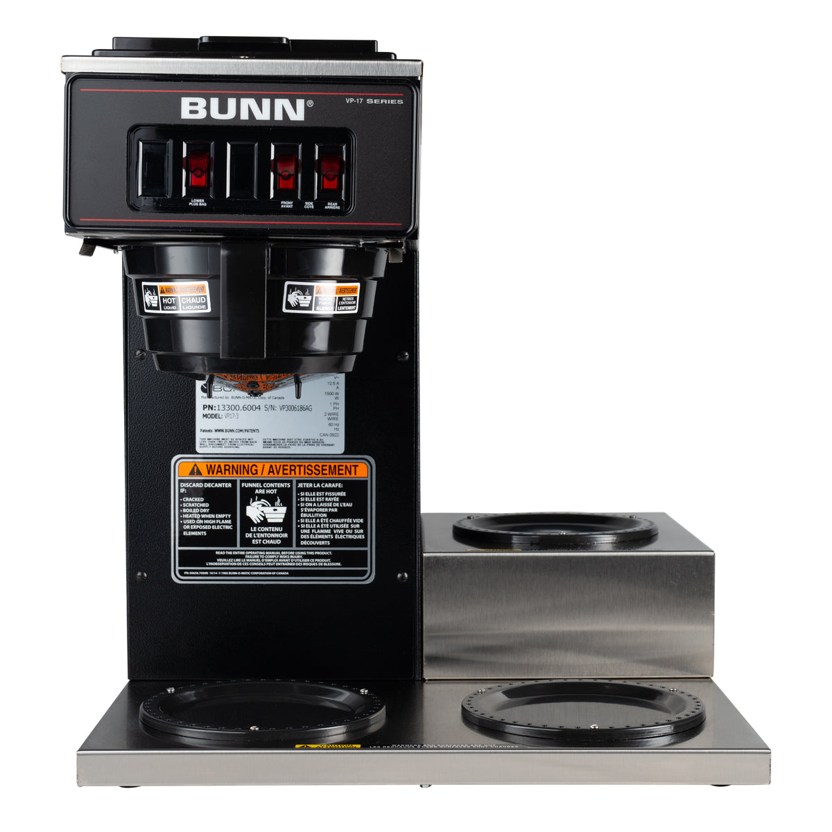 Bunn VP17-3 Low Profile Coffee Maker