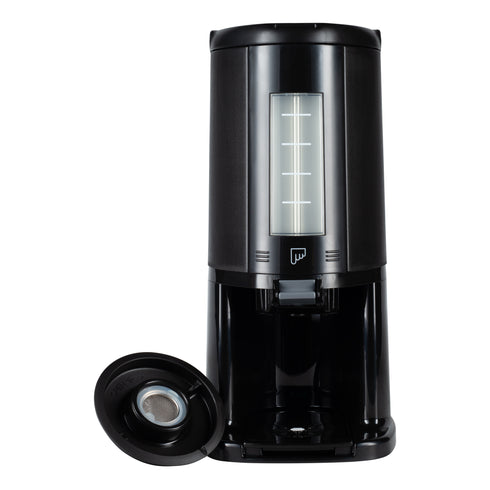 BUNN | Thermos isotherme avec base et couvercle d'infusion, 84 oz, noir