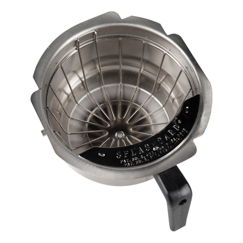 BUNN | Entonnoir type "Gourmet" C. 7,12" de largeur, acier inoxydable