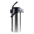 BUNN | Thermos portable isolé Airpot à levier, 128 oz, acier inoxydable