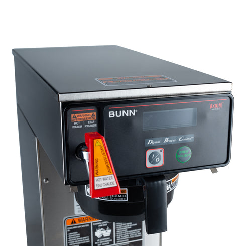 BUNN | Cafetière pour carafe thermique AXIOM-DV-TC avec robinet, bivoltage