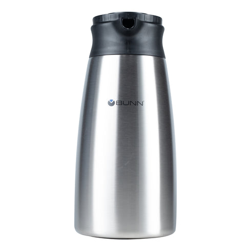 BUNN | Carafe thermique portative, 64 oz, acier inoxydable