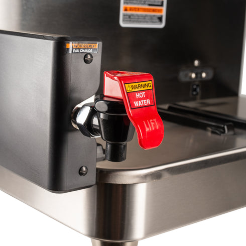 BUNN 51200.6100 ICB TWIN SH Infusion Series Soft Heat Coffee Brewer, Stainless Steel, 120/240V