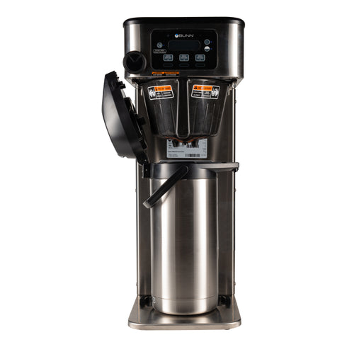 BUNN 53100.6100 ICB-DV Infusion Series Coffee Brewer, Stainless Steel, Dual Volt