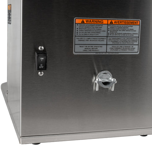 BUNN | Cafetière série ICB TWIN Infusion, acier inoxydable, 120/240 V