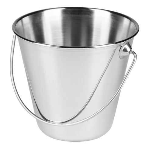 Artisanat métallique américain | Mini seau de service en acier inoxydable
