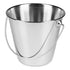 Artisanat métallique américain | Mini seau de service en acier inoxydable