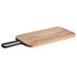 TableCraft Industrial Collection, Rectangular Serving Paddle, Acacia Wood/Metal, FINAL SALE