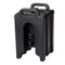 Cambro | Contenant à boisson isotherme Camtainer, 1,5 gal, noir