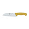Zwilling | Couteau TWIN Master Santoku, bord granton, 7", jaune