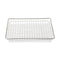 Artisanat de table | Panier de service carré en fil métallique, 9", acier inoxydable