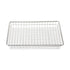 Artisanat de table | Panier de service carré en fil métallique, 9", acier inoxydable
