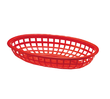 TableCraft Classic Oval Basket, 9.25" x 6" x 1.75"