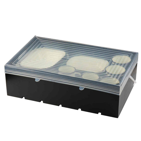 TableCraft Full Size Food Pan / Crate Cover, Translucent Silicone, FINAL SALE
