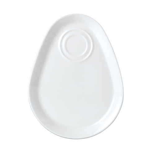 Steelite Simplicity Serving Tray w Cup Well (12-pack)