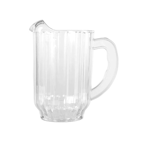Globe Pitcher, 60 oz, Clear, Polycarbonate