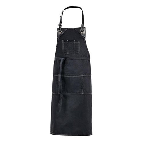 Bois noir | Tablier à bavette à 3 poches Templeton
