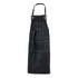 Bois noir | Tablier à bavette à 3 poches Templeton
