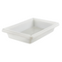 Cambro | Boîte d'entreposage des aliments demi-grandeur, blanc