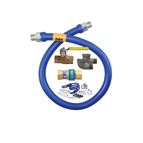 Dormont Blue Hose Gas Connector Kit, 1.25"