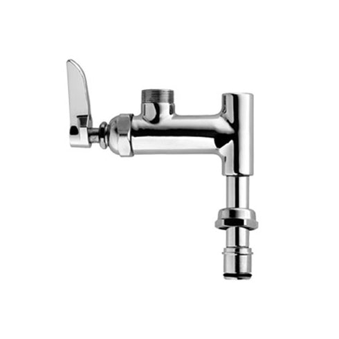 T&S B-0155-LNEZ Add-On Faucet, No Nozzle, For Pre-Rinse Units, Quick Installation Inlet
