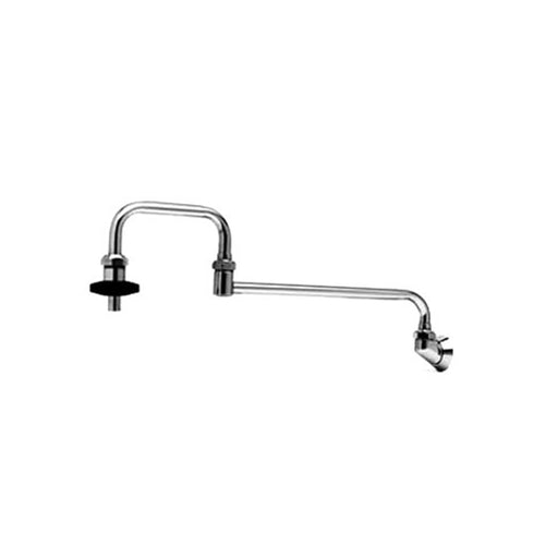T&S B-0580 Wall Mount Pot Filler Faucet, Double Jointed Swing Nozzle, 18"